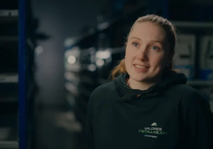 Julie Aure foto Valdres Installasjon